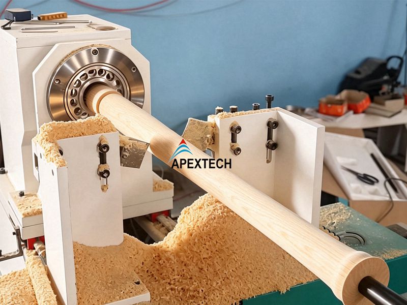Single-Axis CNC Wood Lathe for sale 4 Single-Axis CNC Wood Lathe for sale 4