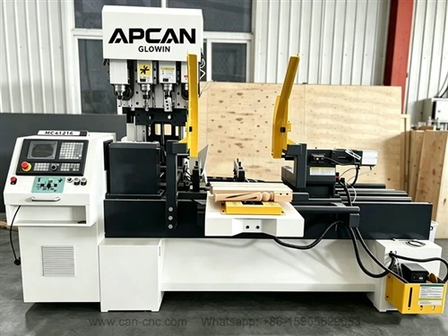 4-Pelarik Kayu CNC Paksi 7-Dalam-1 Ke Jerman Untuk Pemprosesan Berbilang Fung...